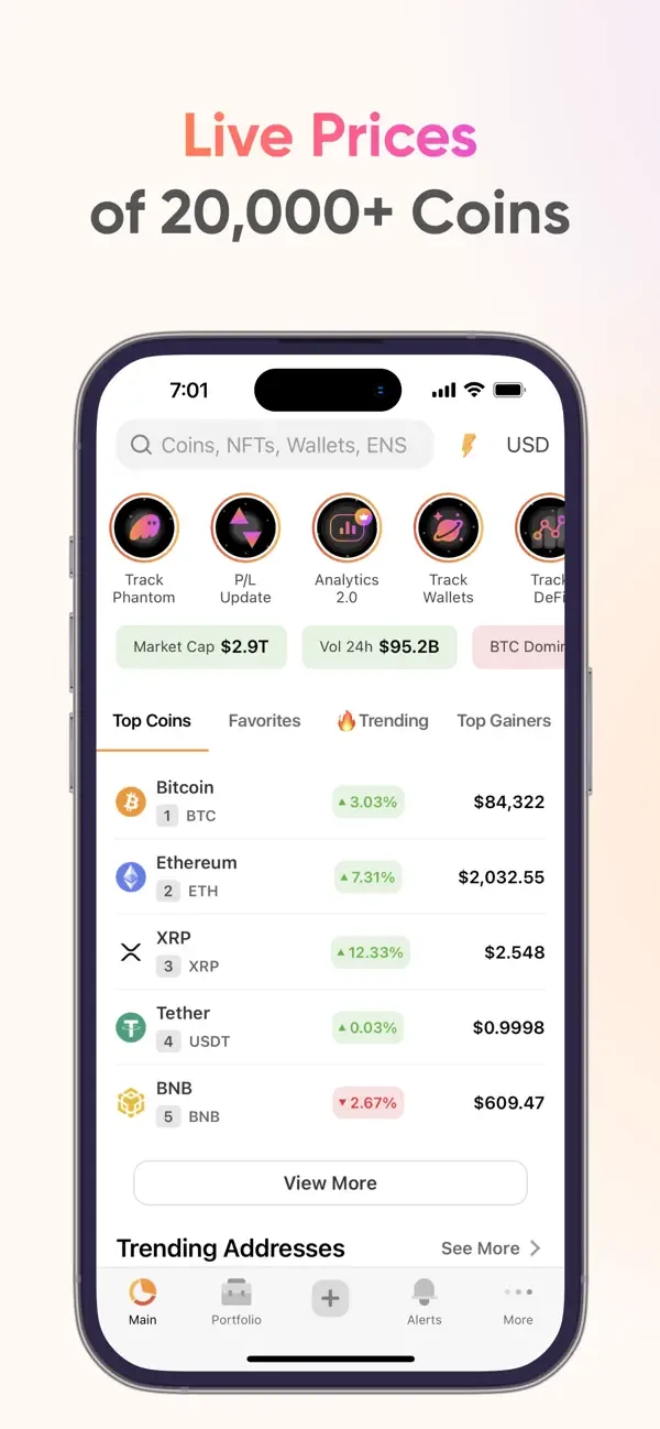 CoinStats: Crypto Portfolio screenshot 4