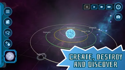 Pocket Galaxy: Gravity Sandbox screenshot 2