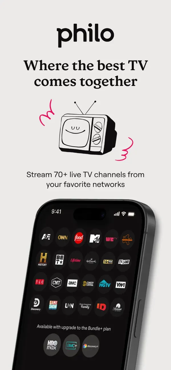 Philo: Shows, Movies & Live TV screenshot 1