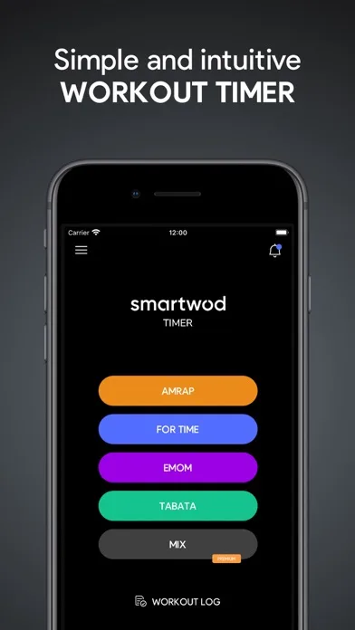 SmartWOD Timer - WOD Clock screenshot 1