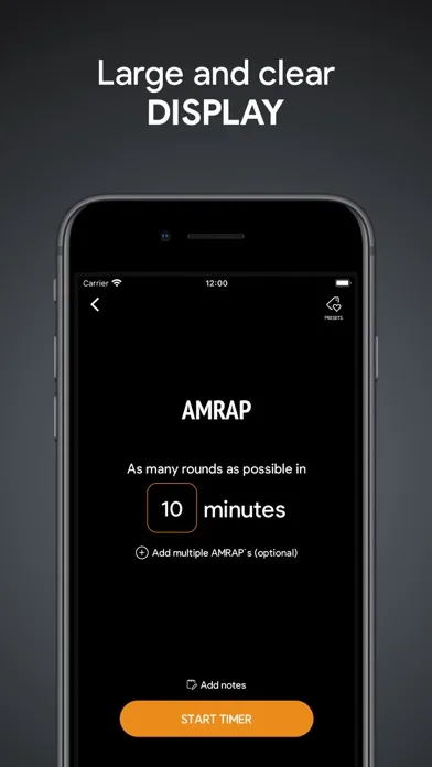SmartWOD Timer - WOD Clock screenshot 3