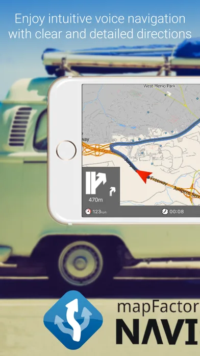 MapFactor Navigator - GPS Maps screenshot 2
