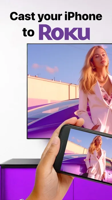 Roku Remote Control・Cast to TV screenshot 1