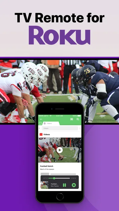 Roku Remote Control・Cast to TV screenshot 3