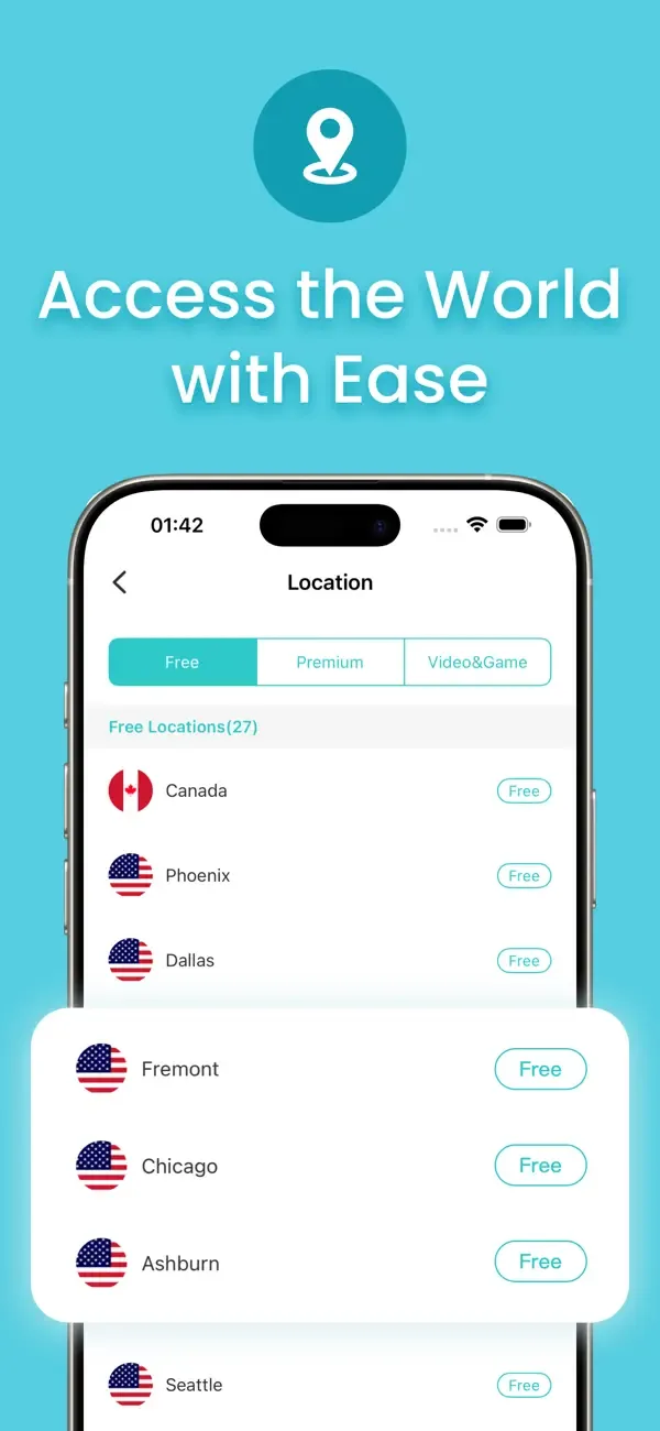 X-VPN: VPN Fast & Secure screenshot 2