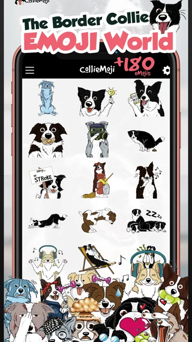 CollieMoji - Original Stickers screenshot 3