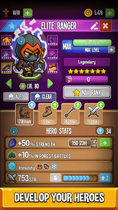Five Heroes: The King's War screenshot 5