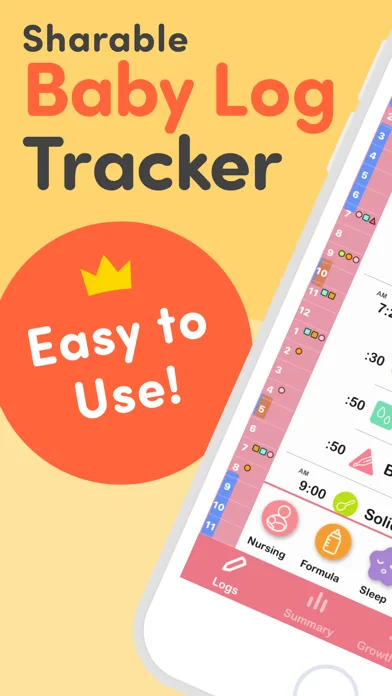 PiyoLog Baby Feeding Tracker screenshot 1