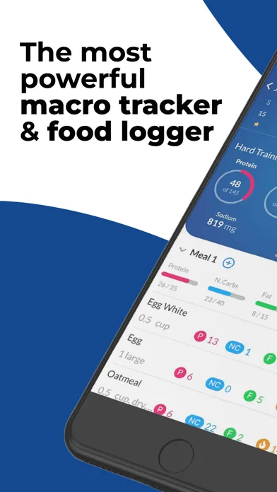 MacrosFirst - Macro Tracker screenshot 1