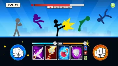 Stickman Fighter : Death Punch screenshot 1