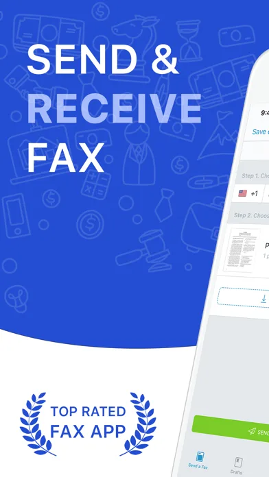 FAX for iPhone: Send & Receive screenshot 1