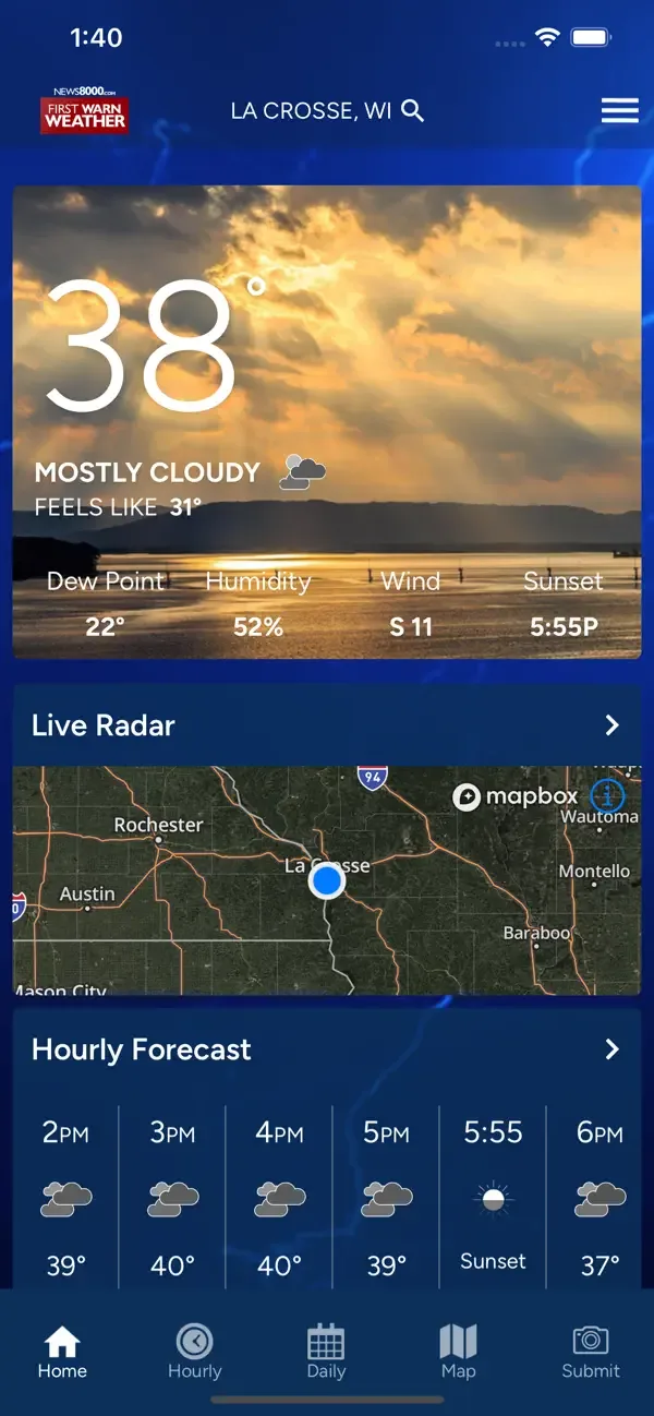 News 8 Now First Warn Weather screenshot 1