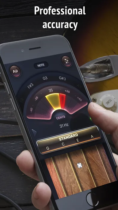Guitar & Ukulele Tuner screenshot 3