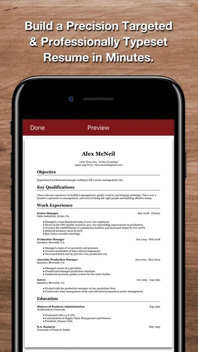 Resume Star 2: Pro CV Designer screenshot 1