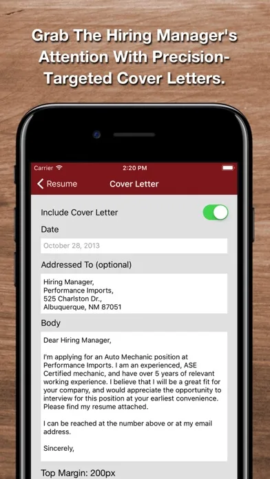 Resume Star 2: Pro CV Designer screenshot 5