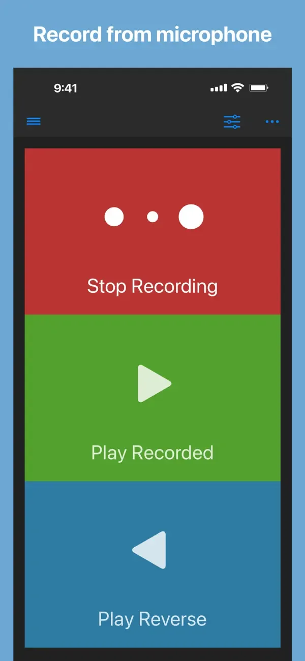 Reverse Audio screenshot 1