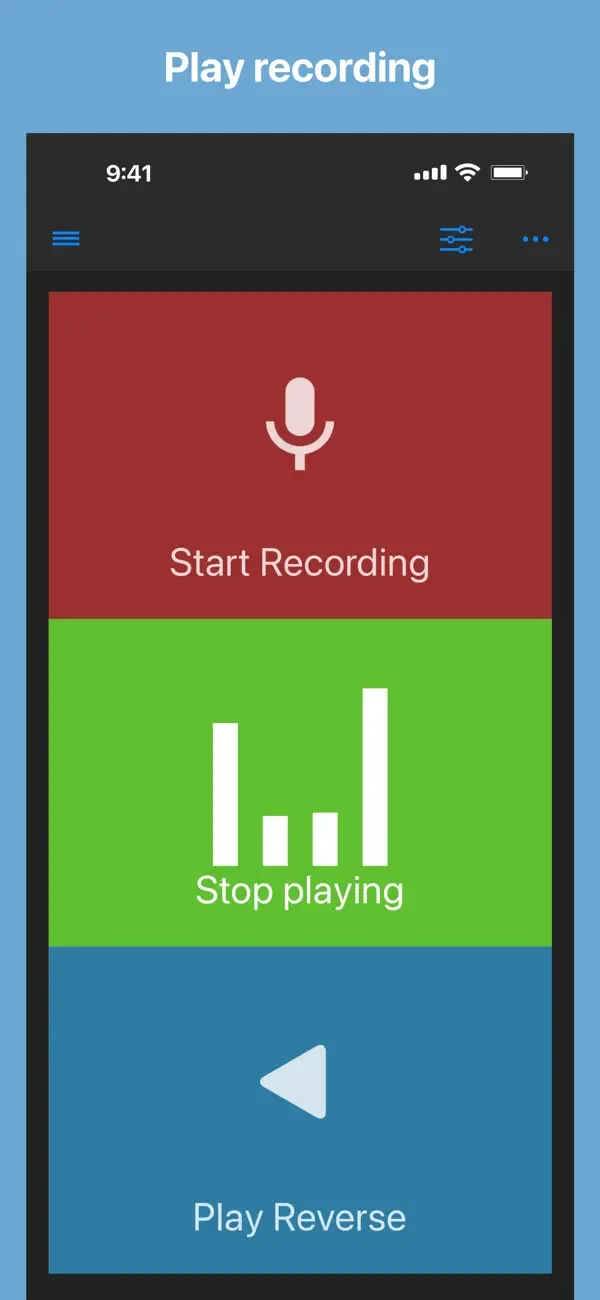 Reverse Audio screenshot 2