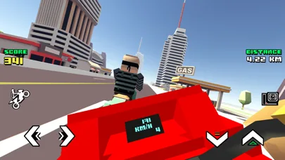 Blocky Moto Racing screenshot 2