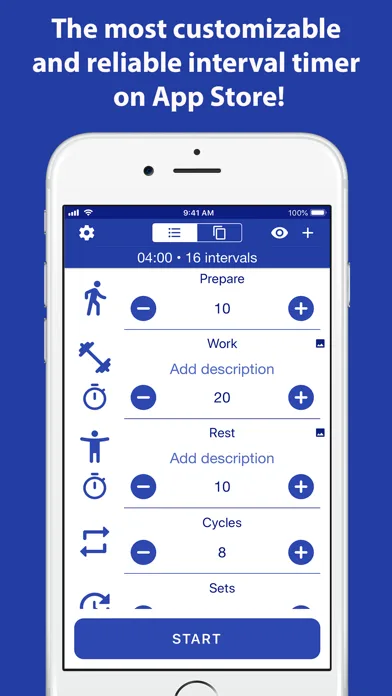 Tabata Timer: Interval Timer. screenshot 1