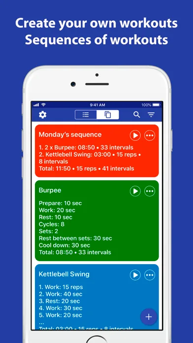 Tabata Timer: Interval Timer. screenshot 4