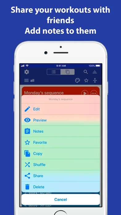 Tabata Timer: Interval Timer. screenshot 5