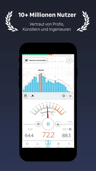 Decibel X PRO: dBA Noise Meter screenshot 3