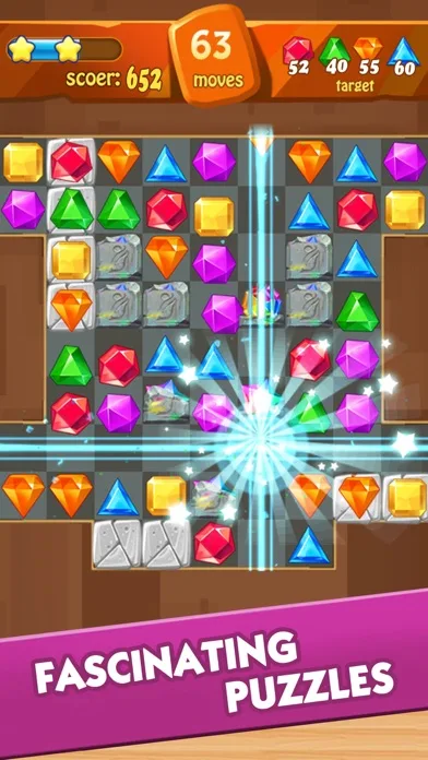 Jewel Fever - Match 3 Games screenshot 1