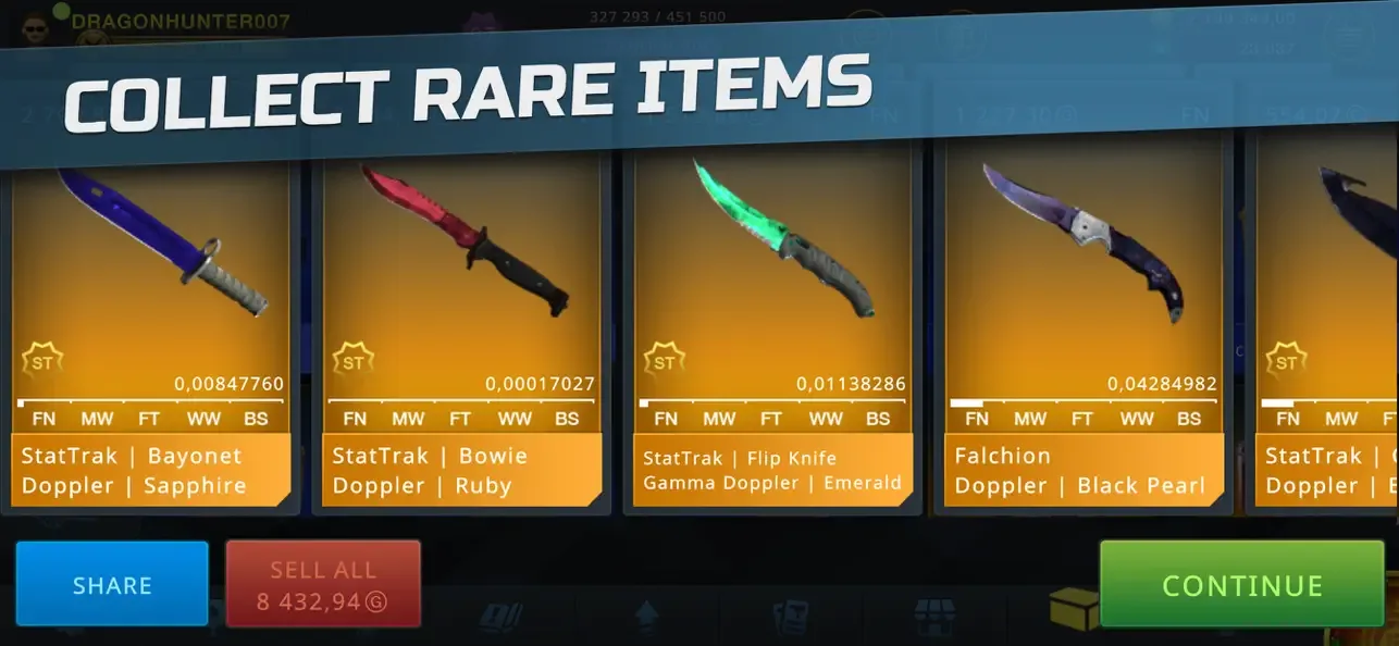 Case Chase Clicker: CSGO Skins screenshot 3
