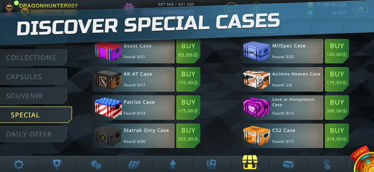 Case Chase Clicker: CSGO Skins screenshot 4