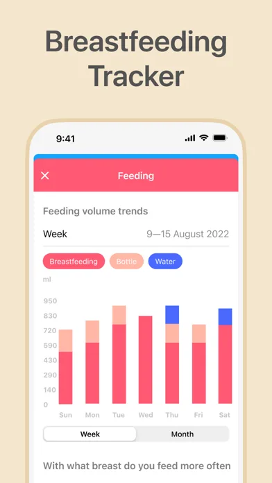 Baby Tracker・Breastfeeding Log screenshot 3
