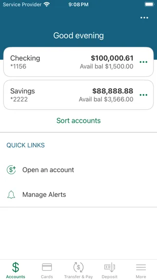 Hilltop Bank Personal screenshot 2