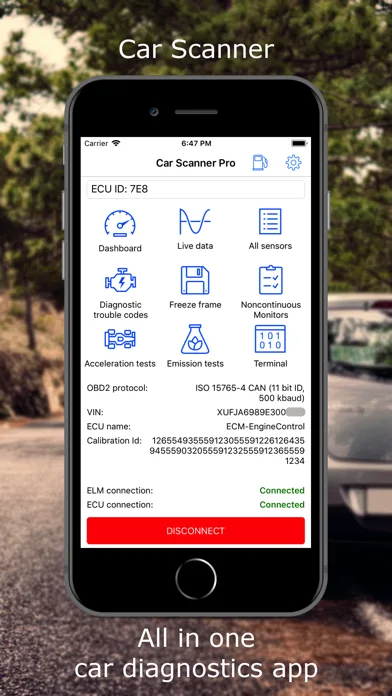 Car Scanner ELM OBD2 screenshot 1