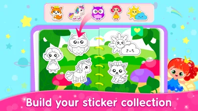 Kids Drawing Games for Girls screenshot 2