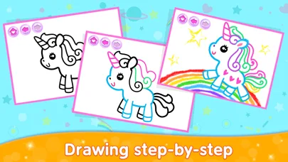 Kids Drawing Games for Girls screenshot 3
