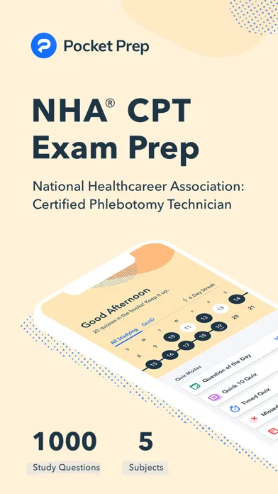 Pocket Prep NHA CPT 2026 screenshot 1