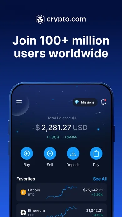 Crypto.com: Buy BTC, ETH & CRO screenshot 1