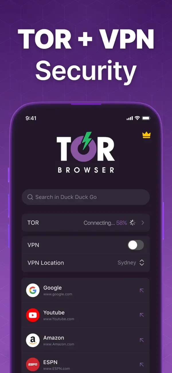 TOR Browser: Phantom screenshot 3