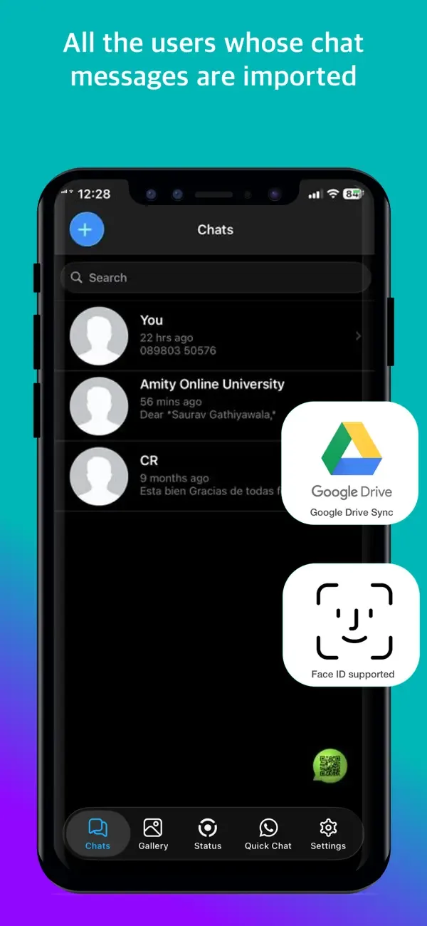 WA Chat Backup Deleted Restore screenshot 1