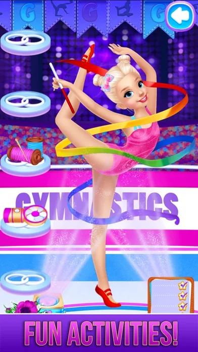 Gymnastics Dance Girl Games screenshot 3