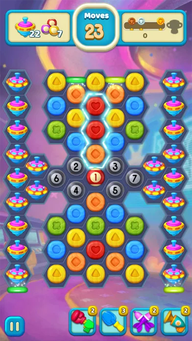 Toy Party: Match 3 Hexa Blast! screenshot 1