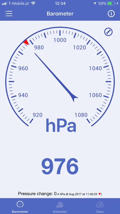 Barometer & Altimeter & Thermo screenshot 4