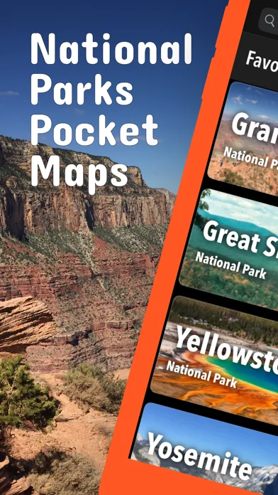 National Parks Pocket Maps screenshot 1
