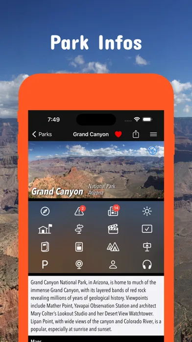 National Parks Pocket Maps screenshot 4