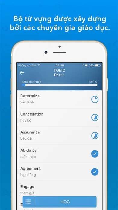 Learn English Vocabulary TOEIC screenshot 5