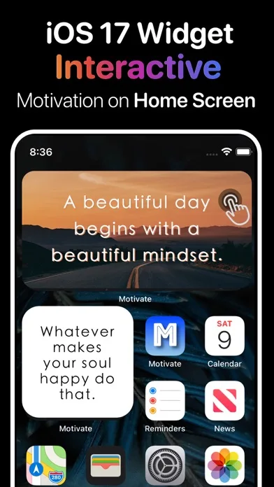 Motivation Daily Quote Widget screenshot 4