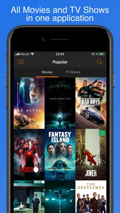 My Movies & TV Shows Watchlist screenshot 1