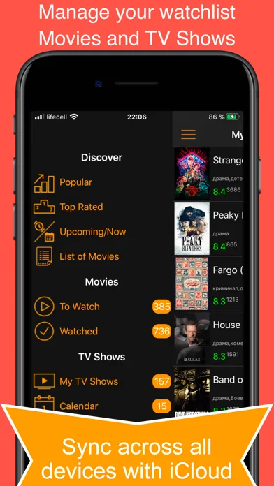 My Movies & TV Shows Watchlist screenshot 2