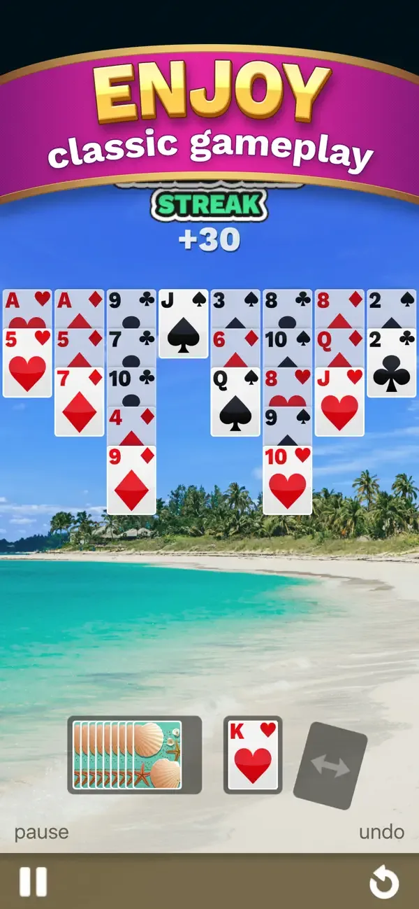 Golf Solitaire Cube screenshot 3