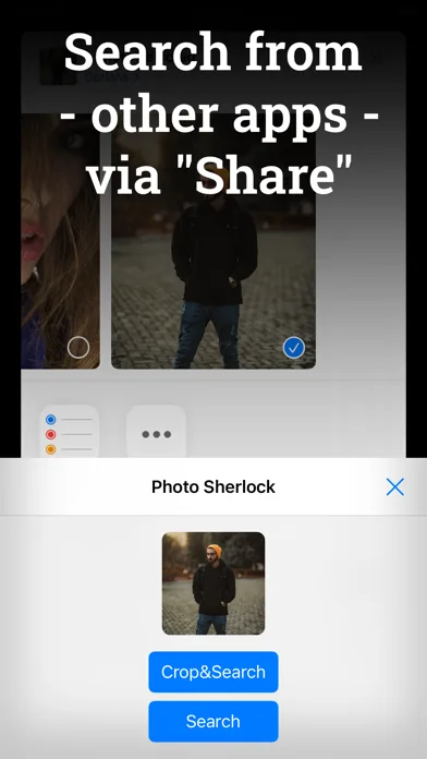 Photo Sherlock search by image screenshot 4