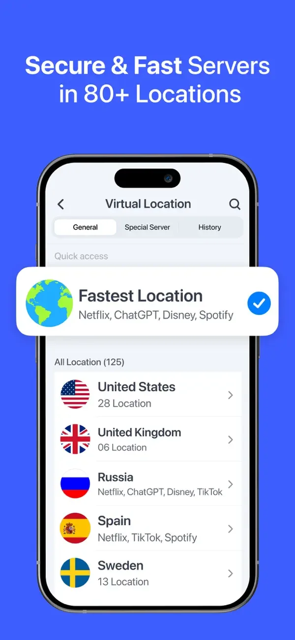 VPN for iPhone · screenshot 3